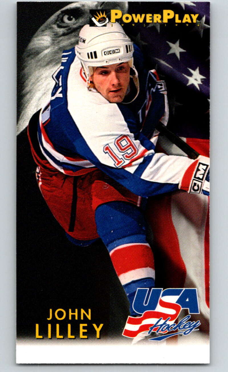 1993-94 PowerPlay #510 John Lilley RC Rookie V78204 Image 1