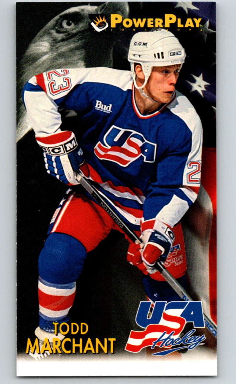 1993-94 PowerPlay #511 Todd Marchant V78205 Image 1
