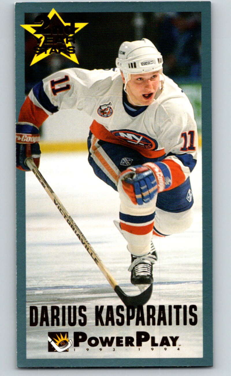1993-94 PowerPlay 2nd Year #3 Darius Kasparaitis V78220 Image 1