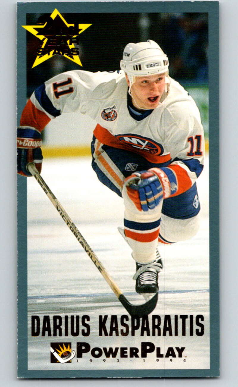 1993-94 PowerPlay 2nd Year #3 Darius Kasparaitis V78222 Image 1