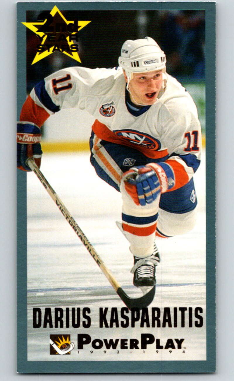 1993-94 PowerPlay 2nd Year #3 Darius Kasparaitis V78223 Image 1