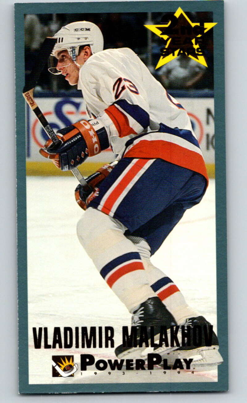 1993-94 PowerPlay 2nd Year #6 Vladimir Malakhov V78227 Image 1