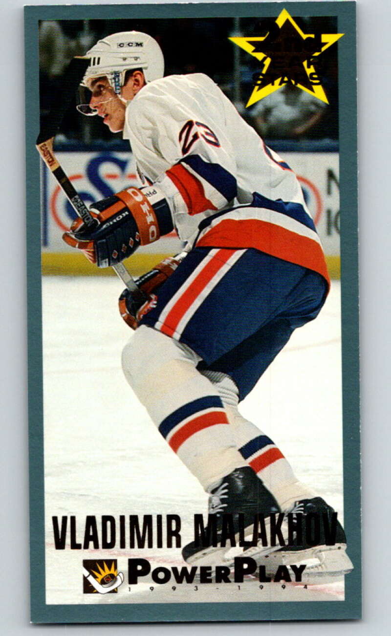 1993-94 PowerPlay 2nd Year #6 Vladimir Malakhov V78228 Image 1