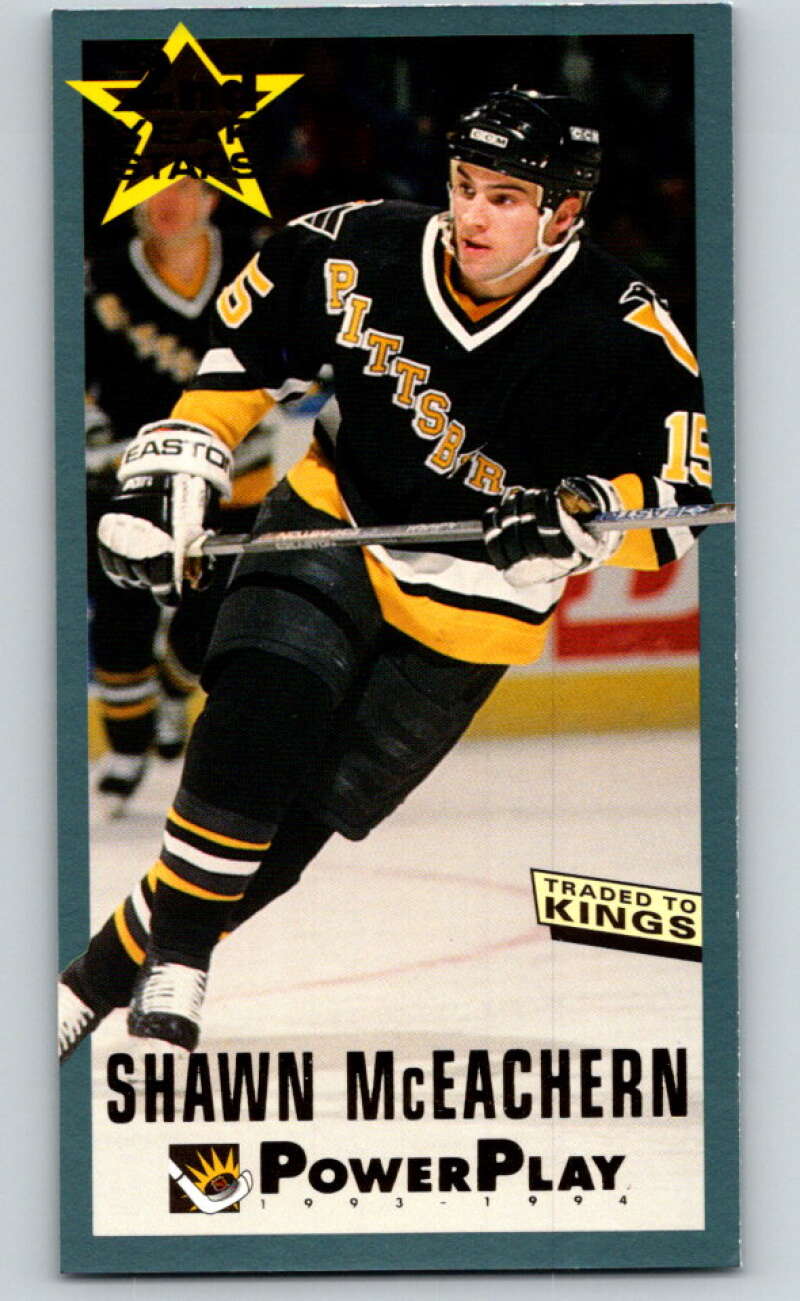1993-94 PowerPlay 2nd Year Stars #7 Shawn McEachern V78229 Image 1