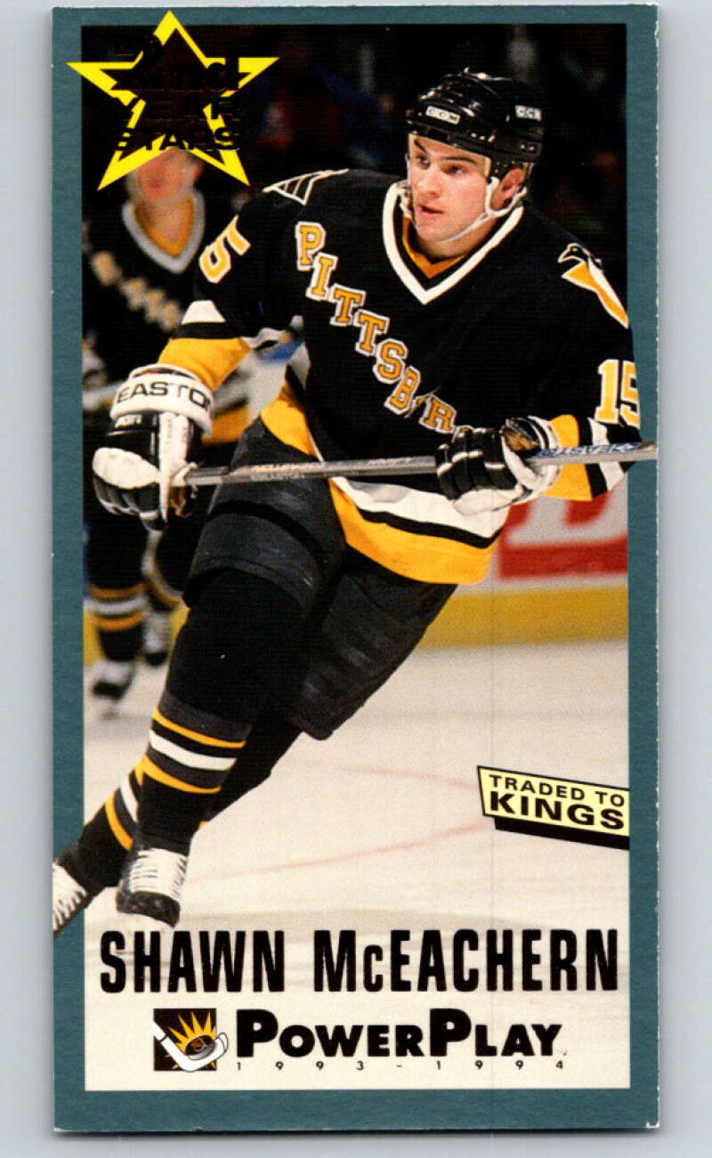 1993-94 PowerPlay 2nd Year Stars #7 Shawn McEachern V78231 Image 1