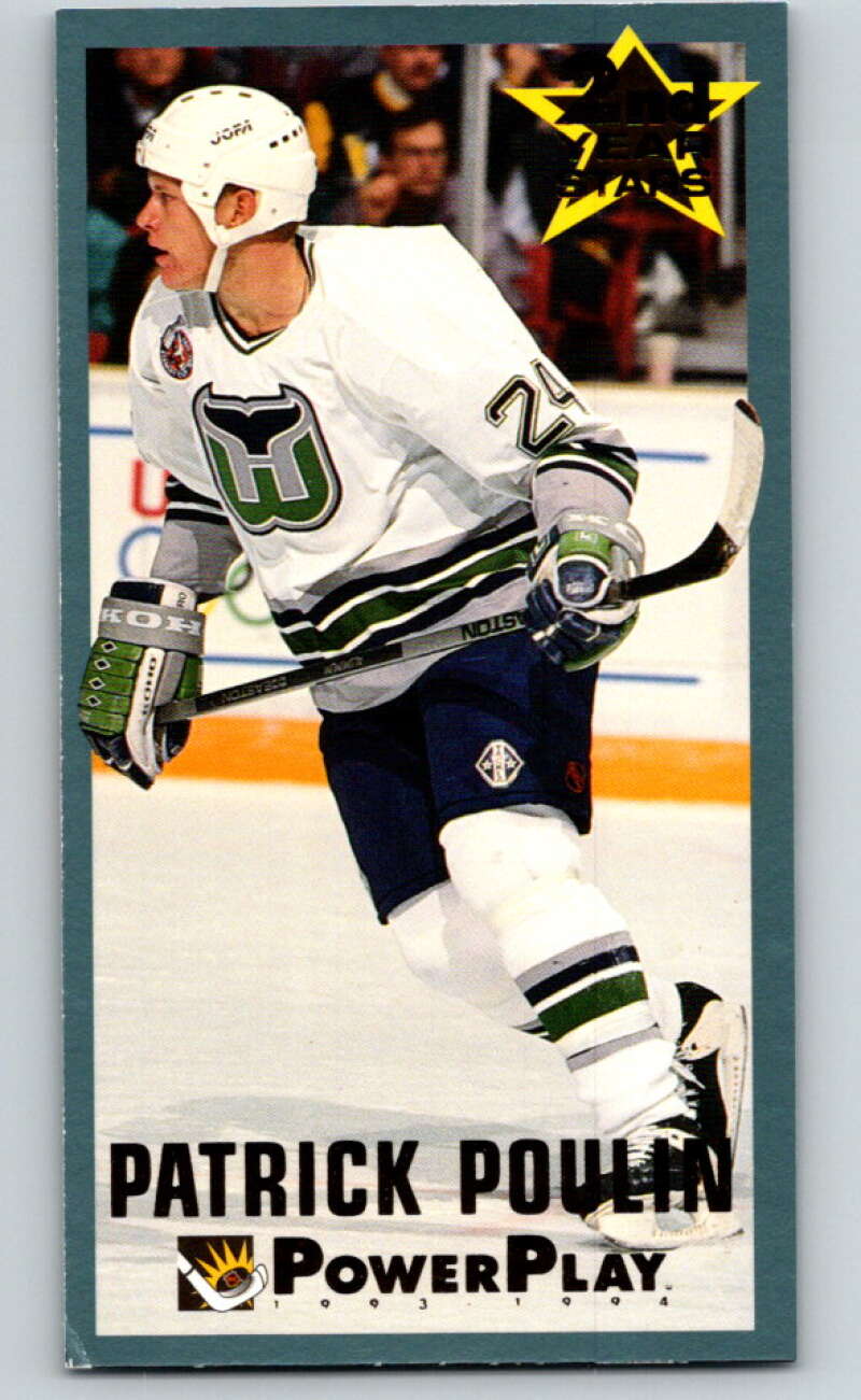 1993-94 PowerPlay 2nd Year Stars #9 Patrick Poulin V78234 Image 1