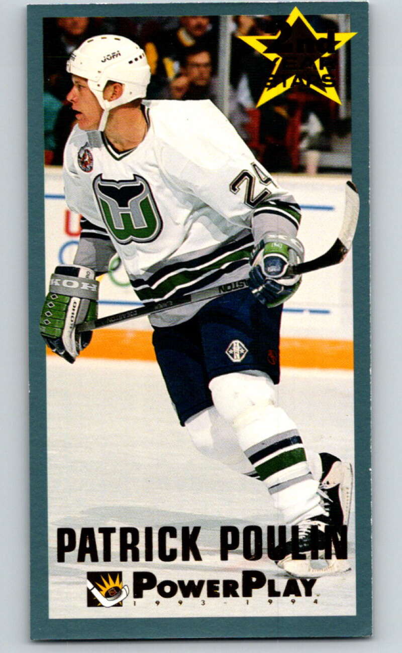 1993-94 PowerPlay 2nd Year Stars #9 Patrick Poulin V78235 Image 1