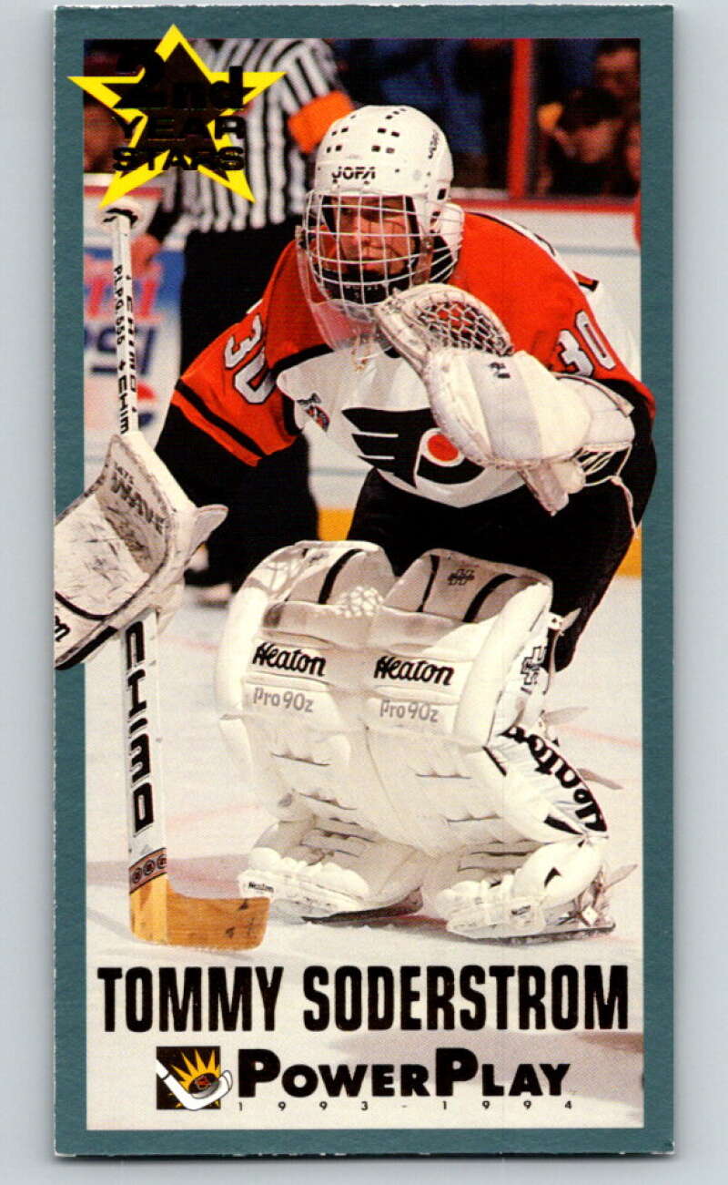 1993-94 PowerPlay 2nd Year Stars #11 Tommy Soderstrom V78238 Image 1