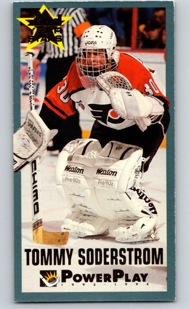 1993-94 PowerPlay 2nd Year Stars #11 Tommy Soderstrom V78239 Image 1