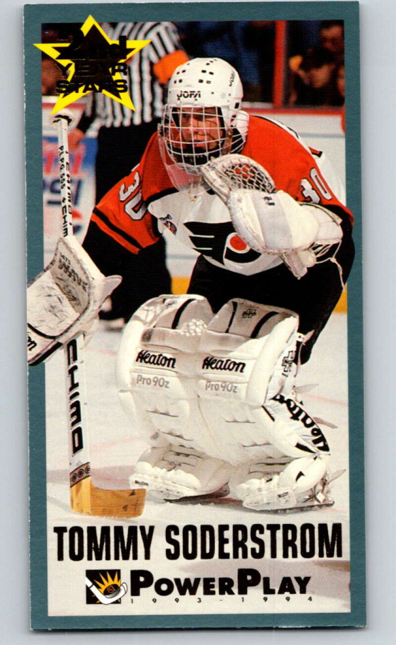 1993-94 PowerPlay 2nd Year Stars #11 Tommy Soderstrom V78240 Image 1