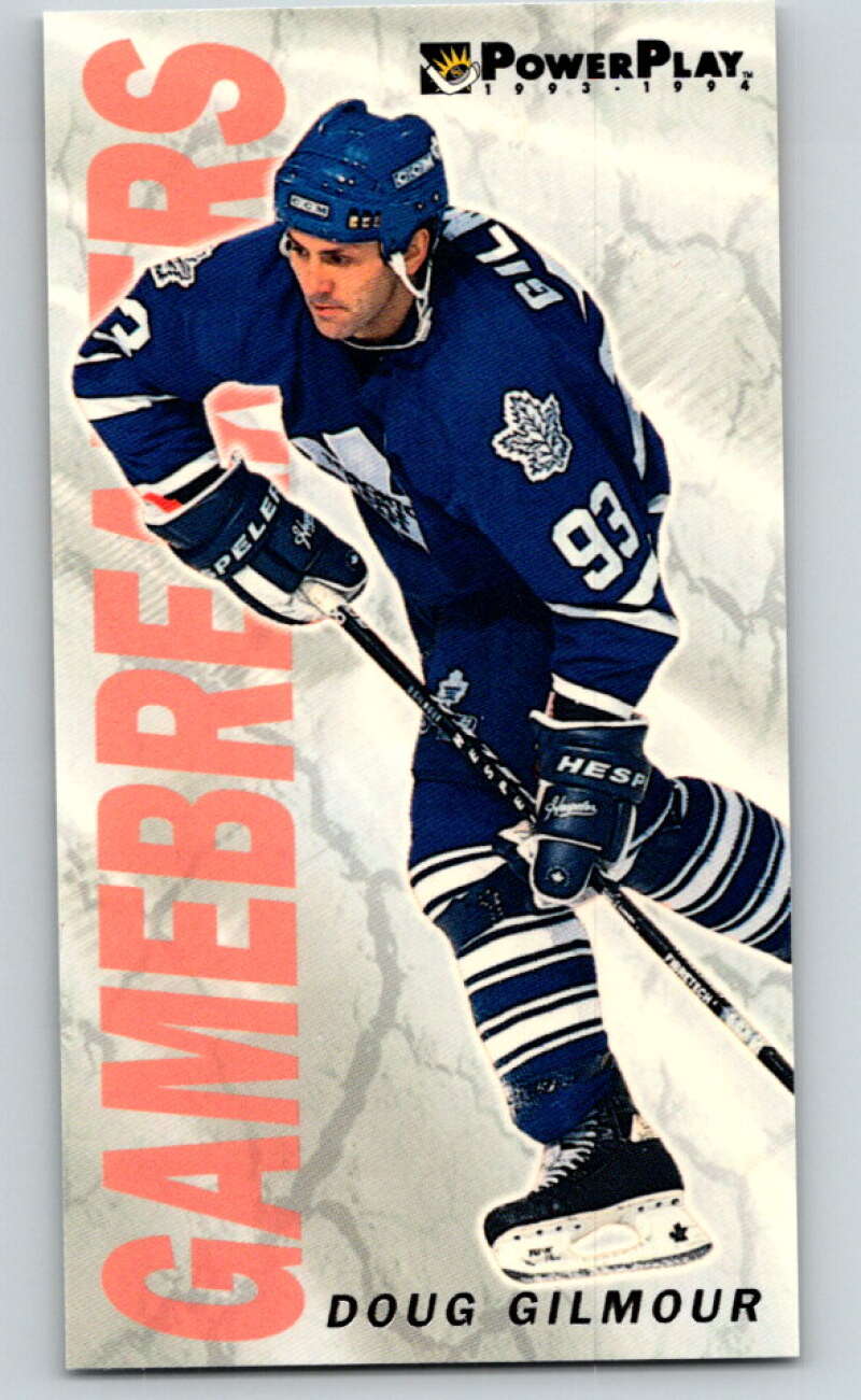 1993-94 PowerPlay Gamebreakers #2 Doug Gilmour V78260 Image 1