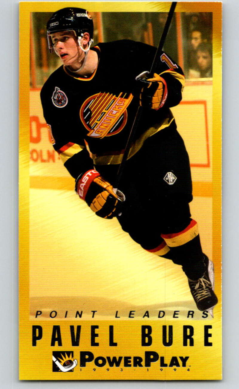 1993-94 PowerPlay Point Leaders #1 Pavel Bure V78265 Image 1