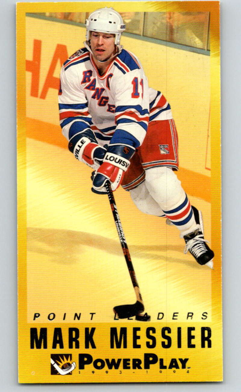 1993-94 PowerPlay Point Leaders #9 Mark Messier V78273 Image 1