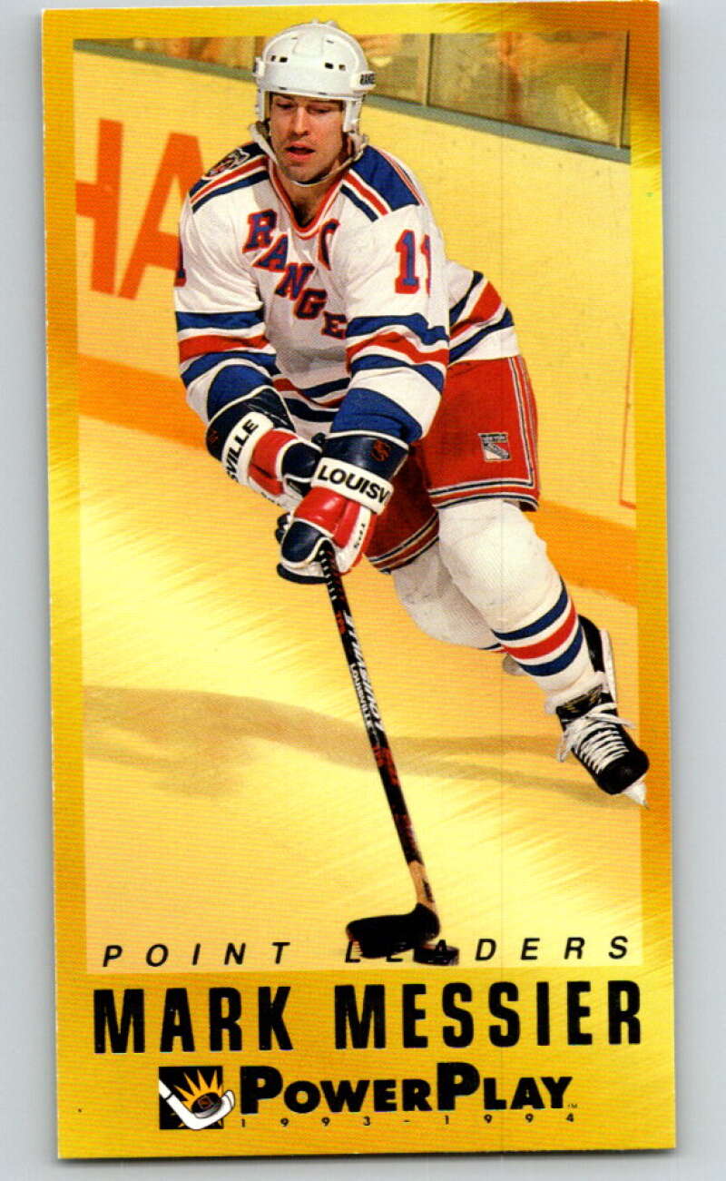 1993-94 PowerPlay Point Leaders #9 Mark Messier V78274 Image 1