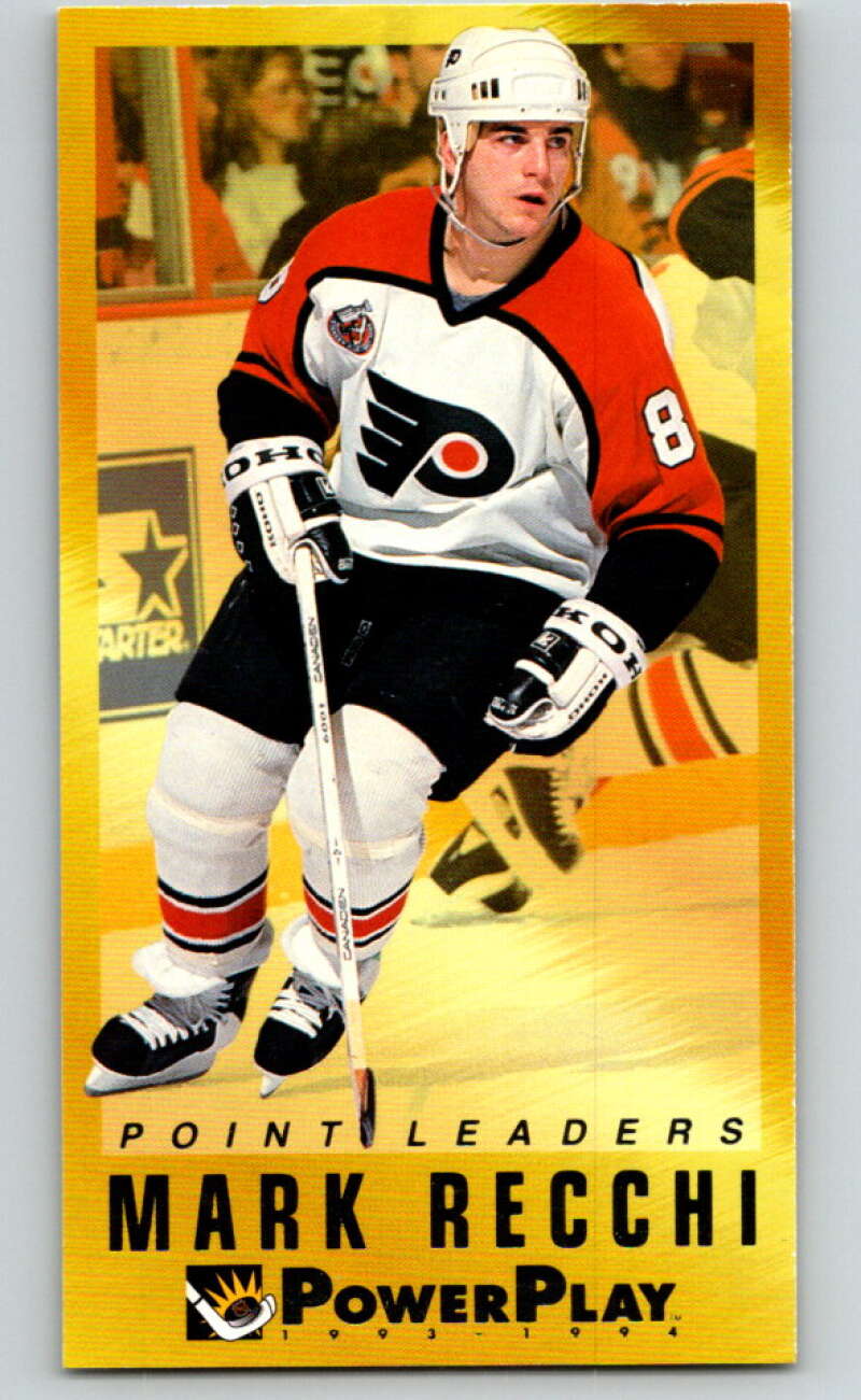 1993-94 PowerPlay Point Leaders #12 Mark Recchi V78278 Image 1