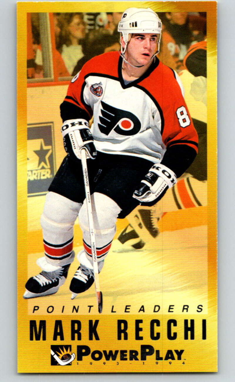 1993-94 PowerPlay Point Leaders #12 Mark Recchi V78280 Image 1