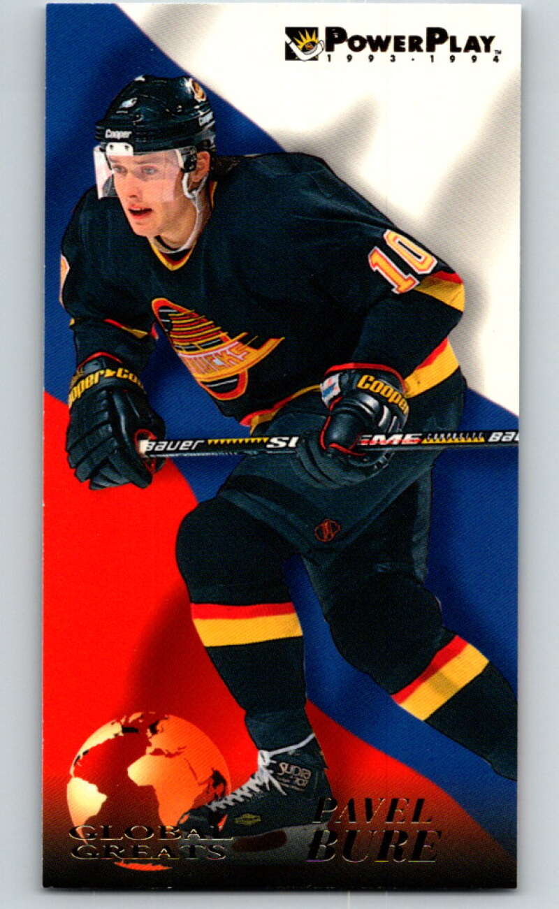 1993-94 PowerPlay Global Greats #1 Pavel Bure V78293 Image 1