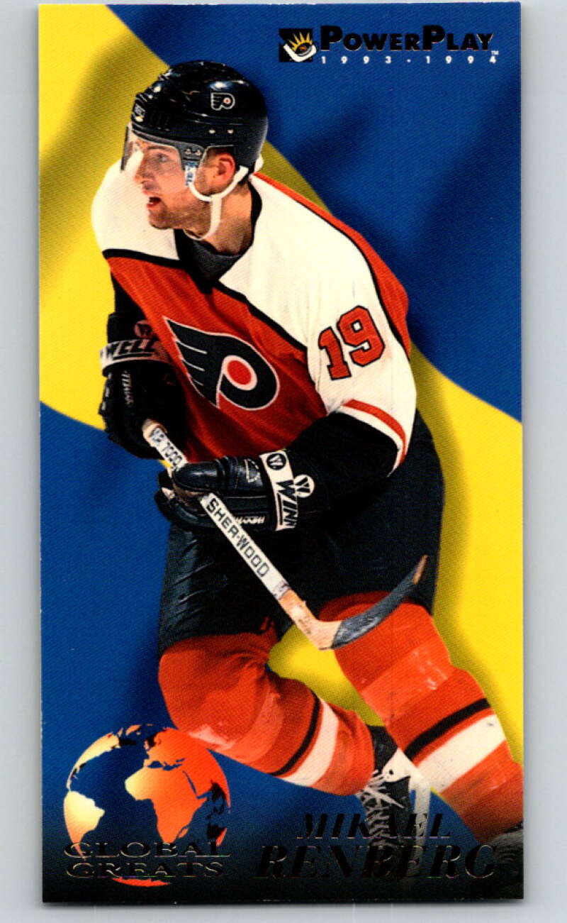 1993-94 PowerPlay Global Greats #6 Mikael Renberg V78301 Image 1