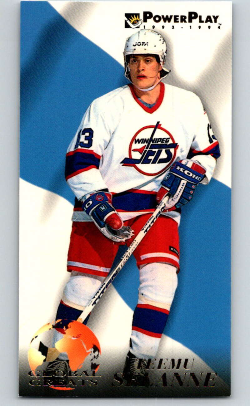 1993-94 PowerPlay Global Greats #7 Teemu Selanne V78305 Image 1