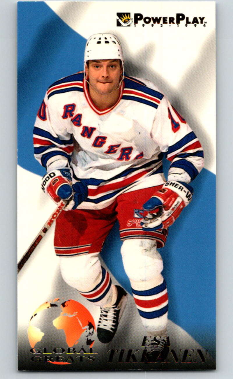 1993-94 PowerPlay Global Greats #9 Esa Tikkanen V78308 Image 1