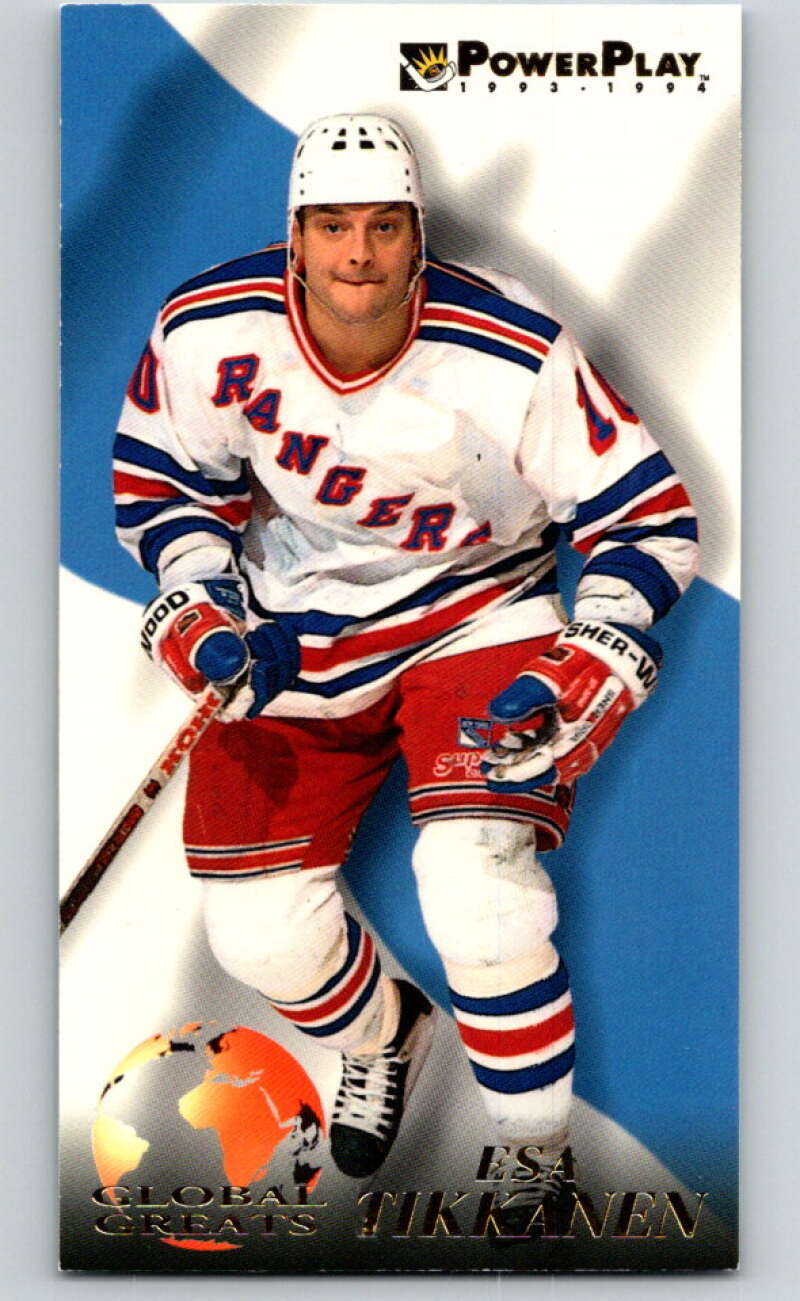 1993-94 PowerPlay Global Greats #9 Esa Tikkanen V78309 Image 1