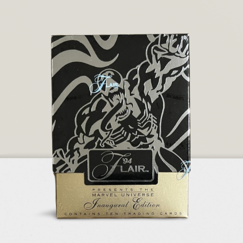 1994 Flair Marvel Universe Sealed Hobby Pack - Inaugural Edition - Venom Cover Image 1