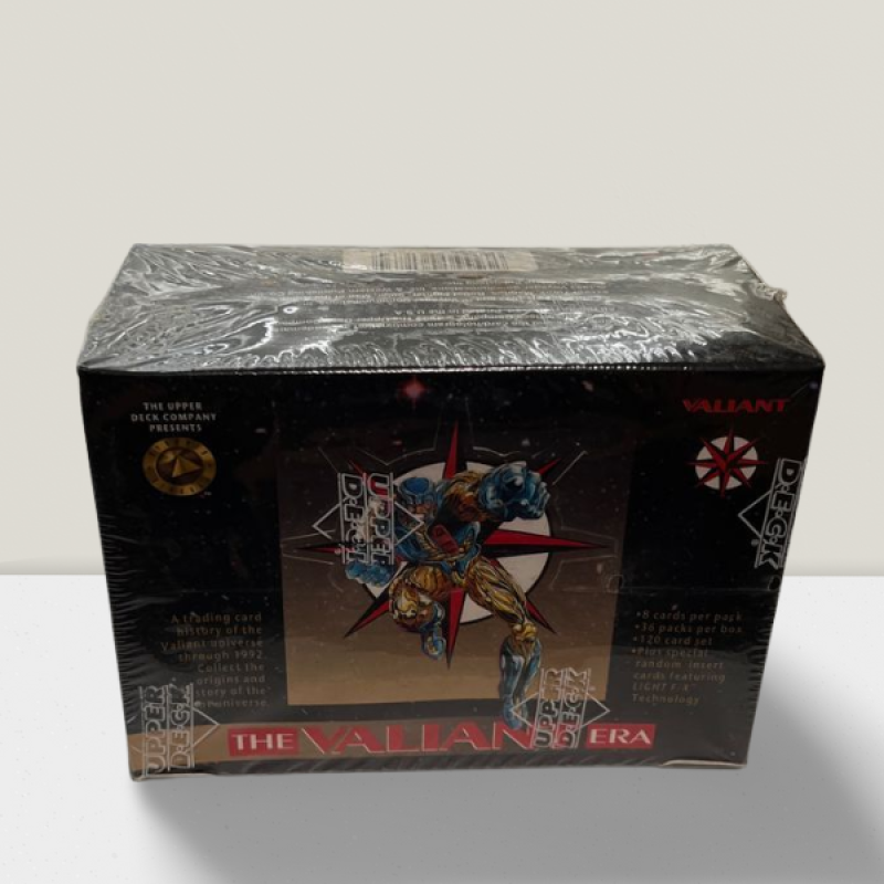 1993 Upper Deck The Valliant Era Comic Sealed Box - 36 Packs Per Box Image 1