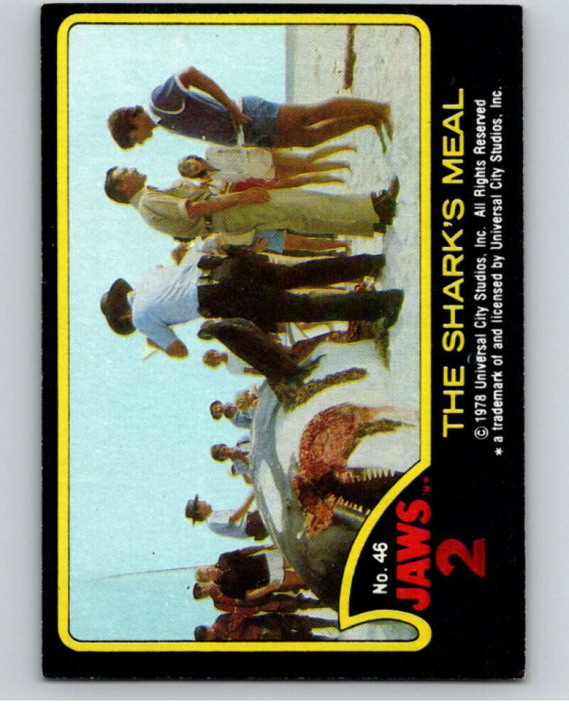 1978 Jaws 2 #46 The Shark's Meal V78444 Image 1