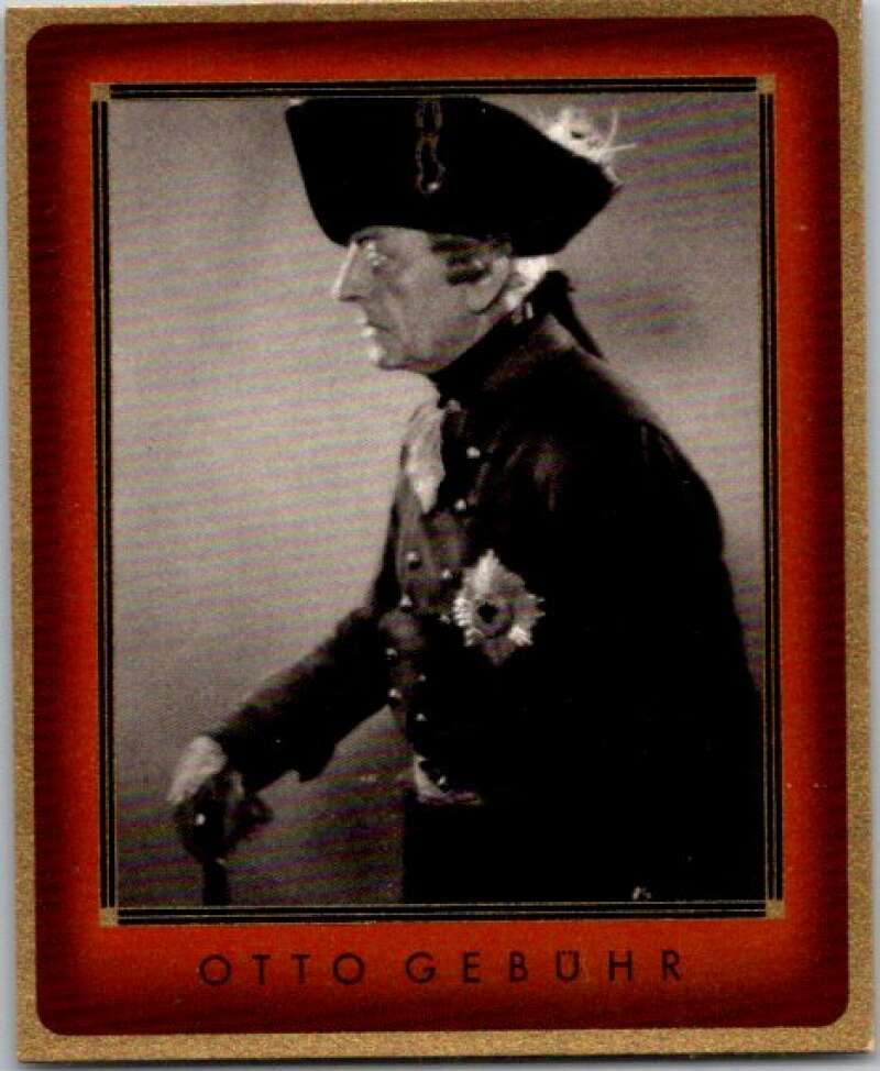 1936 Cigaretten Bunte Filmbilder #224 Otto Gebuhr V78457 Image 1