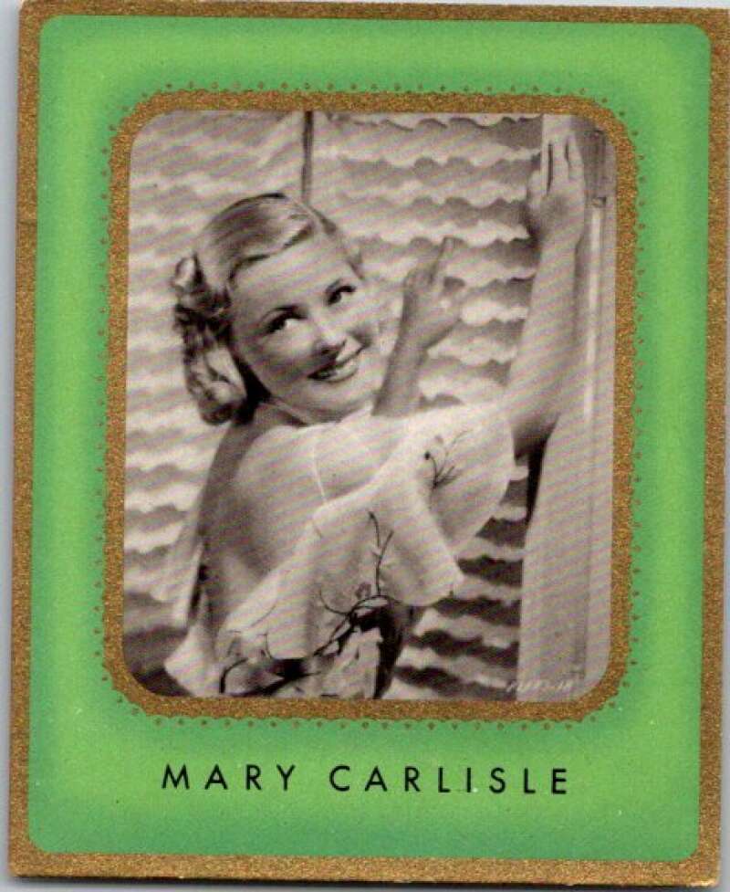 1936 Cigaretten Bunte Filmbilder #225 Mary Carlisle V78458 Image 1
