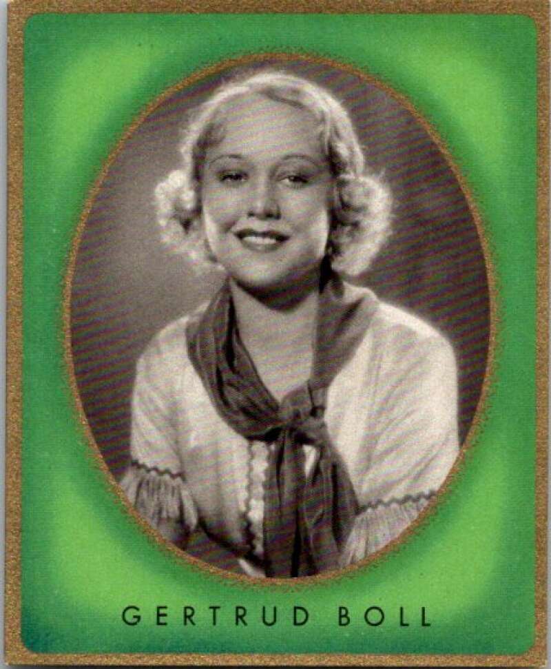 1936 Cigaretten Bunte Filmbilder #242 Gertrud Boll V78466 Image 1