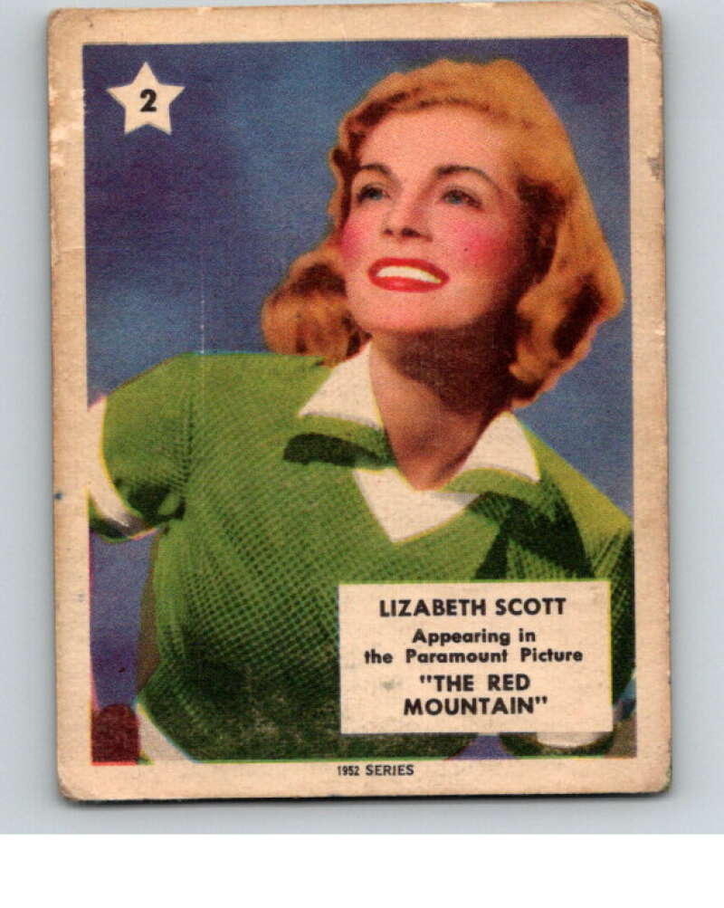 1952 Paramount Pictures #2 Lizabeth Scott V78467 Image 1