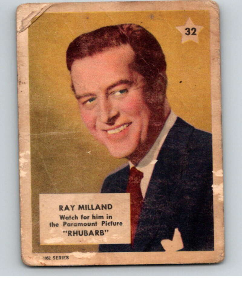 1952 Paramount Pictures #32 Ray Milland V78471 Image 1