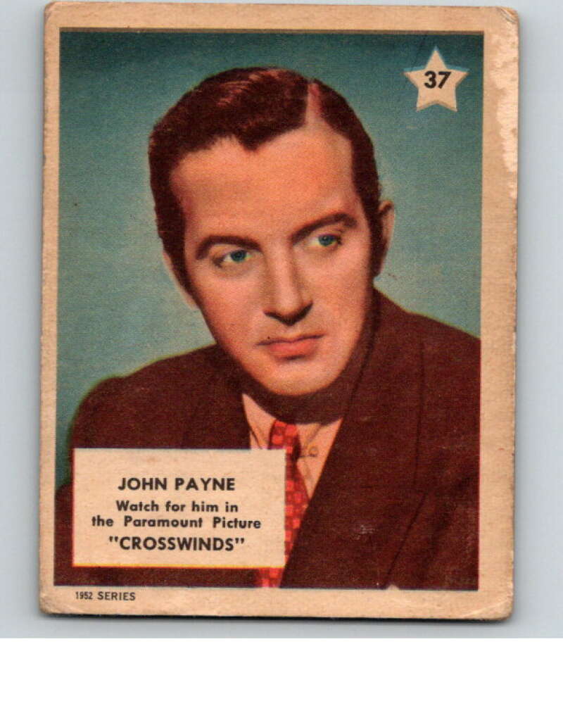 1952 Paramount Pictures #37 John Payne V78472 Image 1