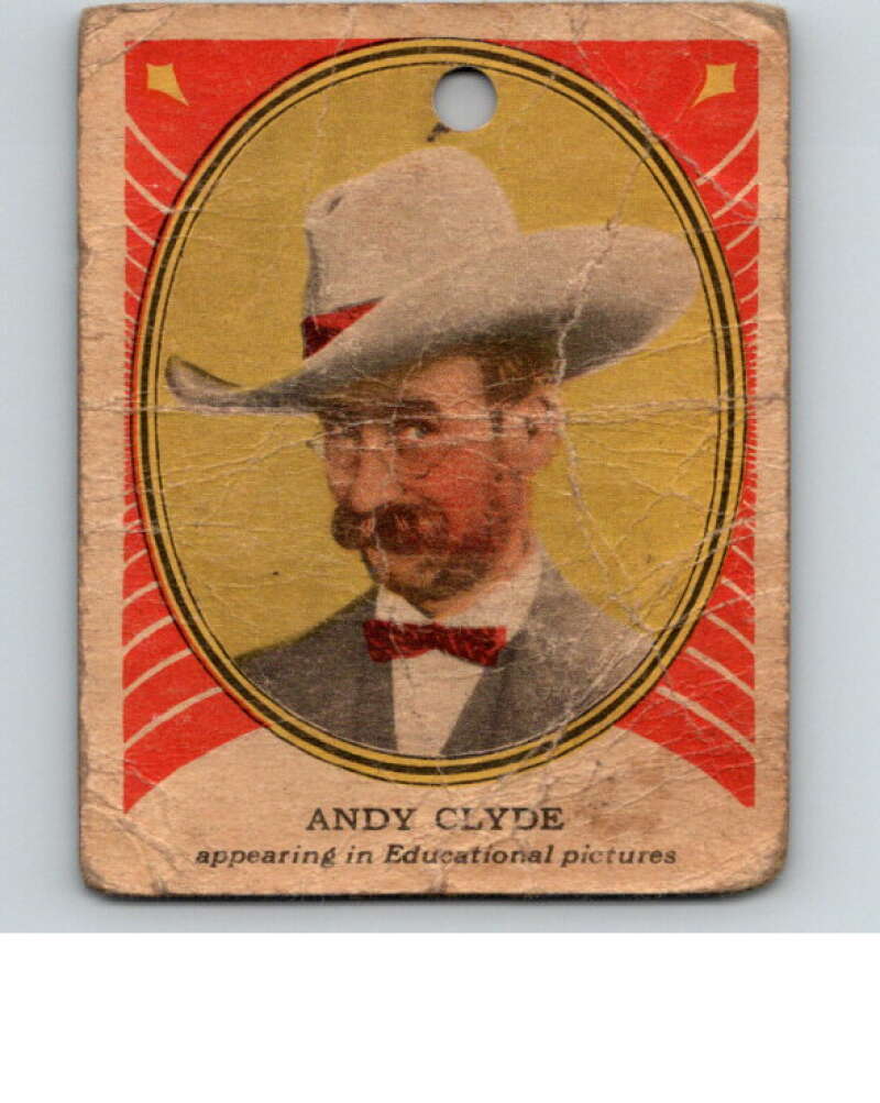 1933 Hollywood Picture Star Gum V289 #15 Andy Clyde V78482 Image 1