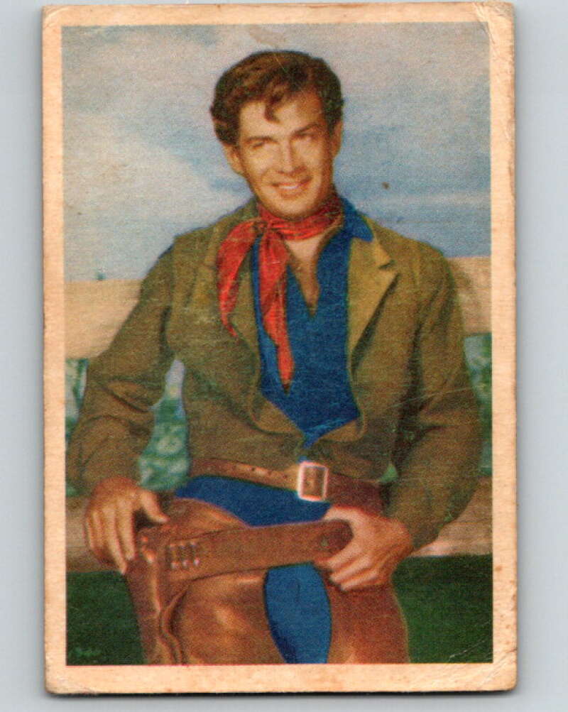 1955 Movie and TV Stars #10 George Nader V78488 Image 1