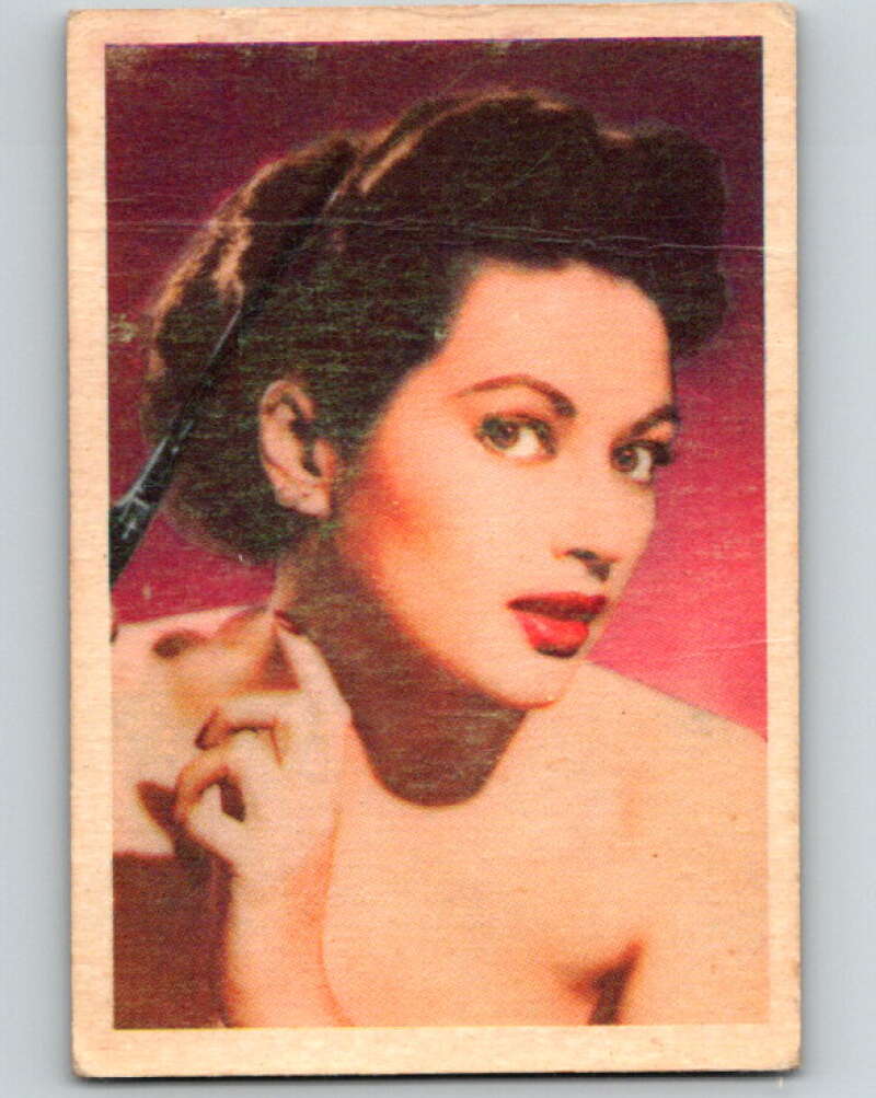 1955 Movie and TV Stars #19 Yvonne De Carlo V78495 Image 1