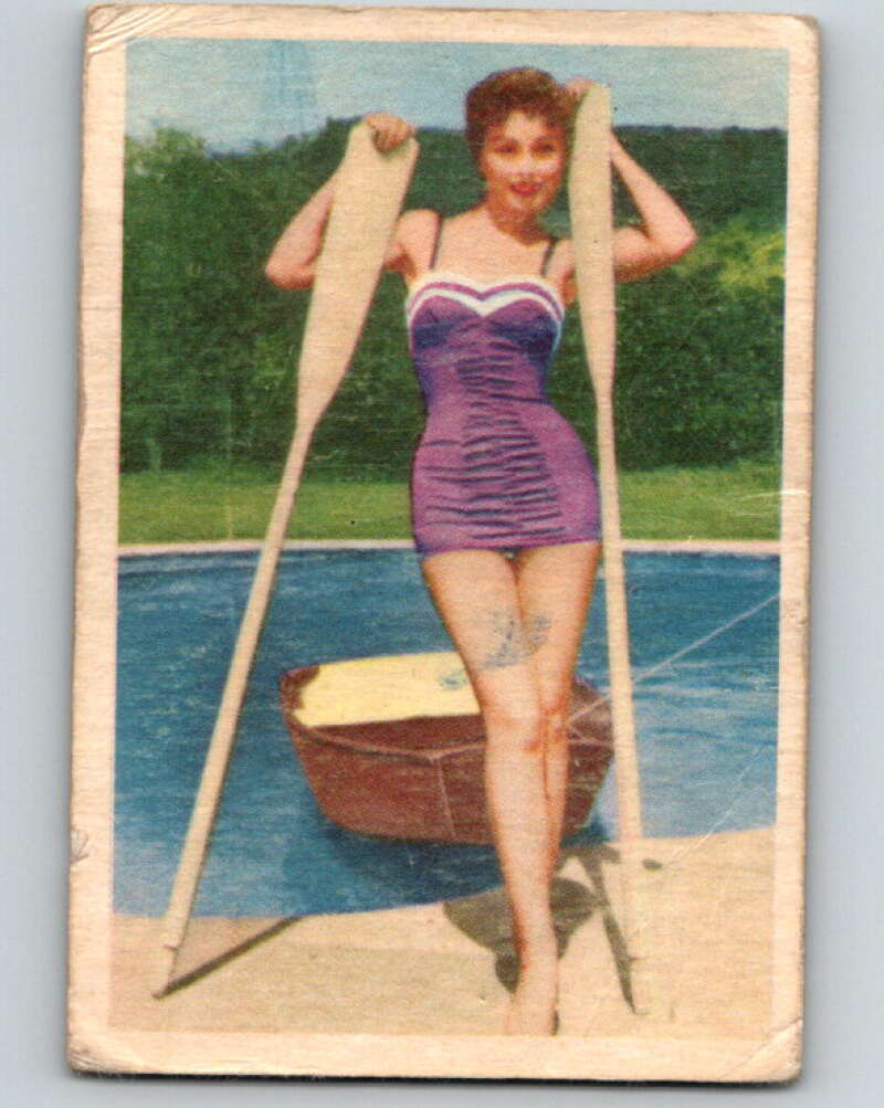 1955 Movie and TV Stars #23 Jeanne Crain V78499 Image 1