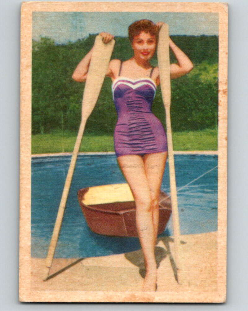 1955 Movie and TV Stars #23 Jeanne Crain V78500 Image 1