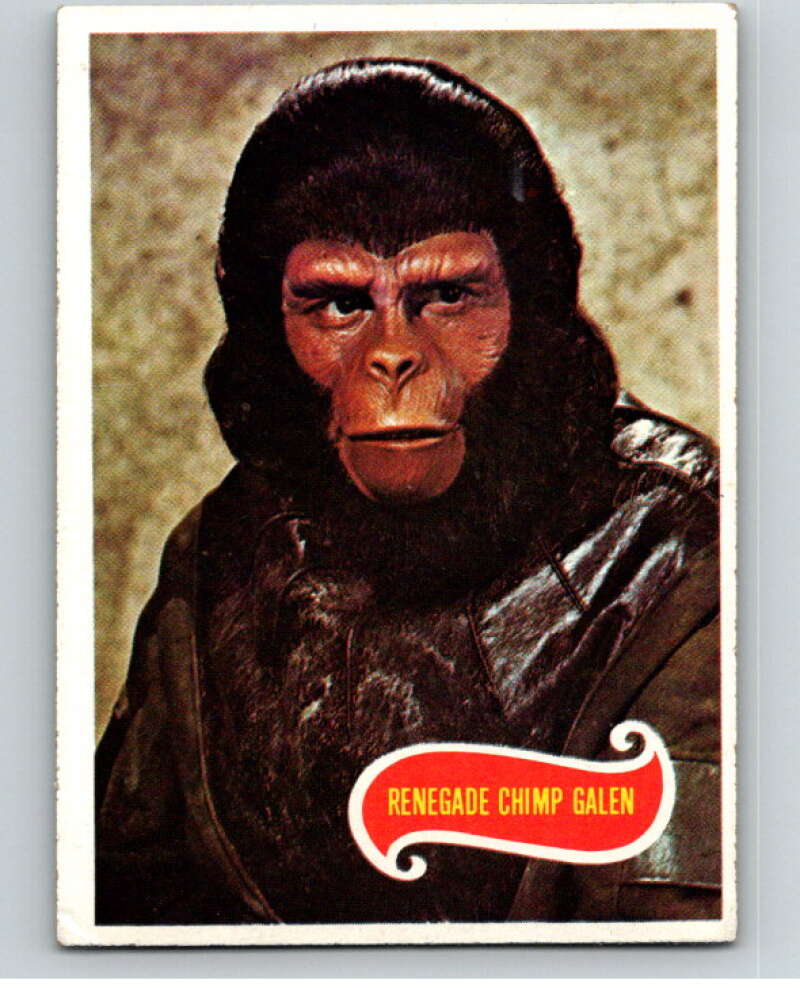 1967 Topps Planet of the Apes #1 Renegade Chimp V78629 Image 1