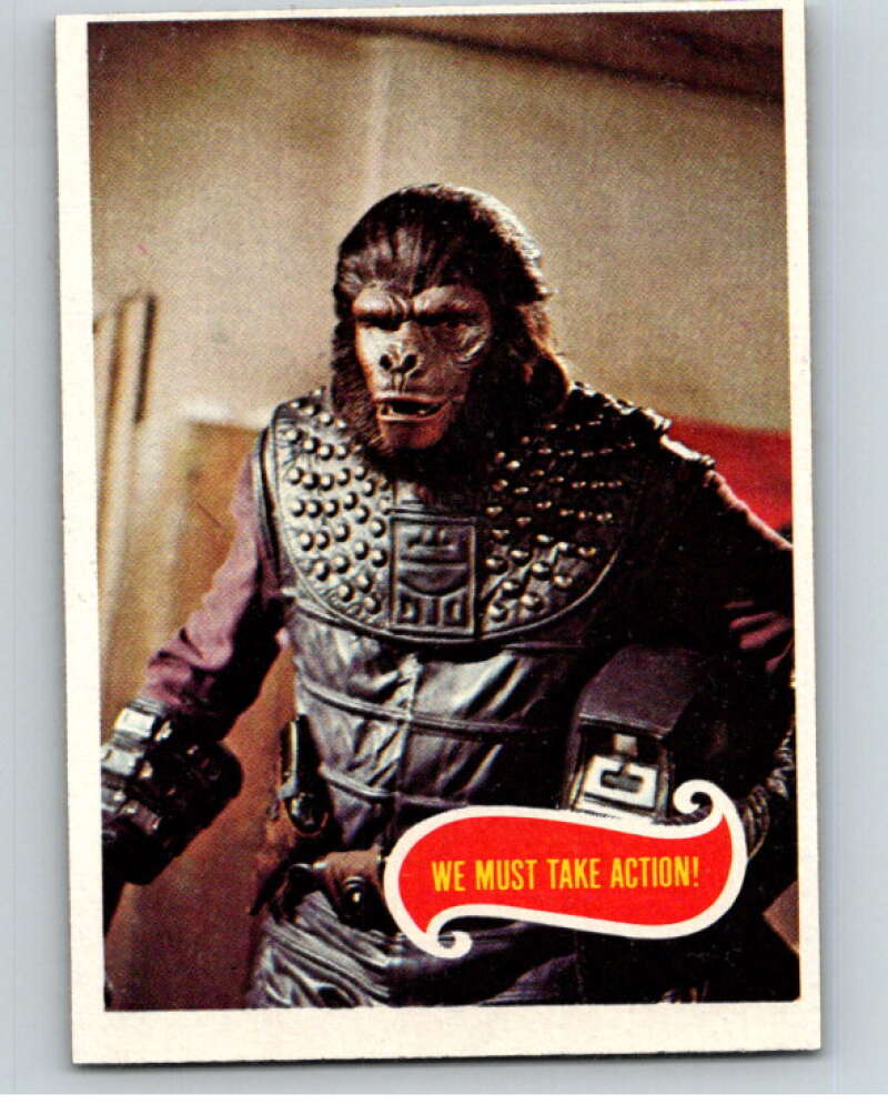1967 Topps Planet of the Apes #12 Must Take Action V78645 Image 1