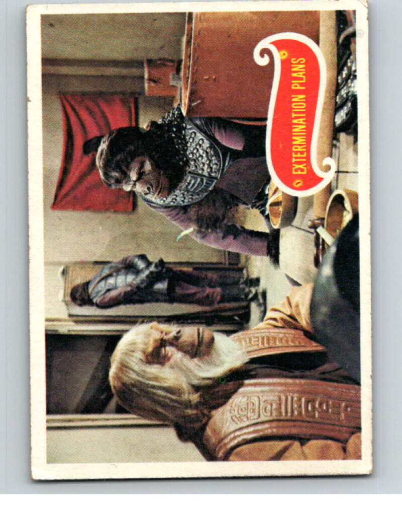 1967 Topps Planet of the Apes #14 Extermination Plans V78647 Image 1
