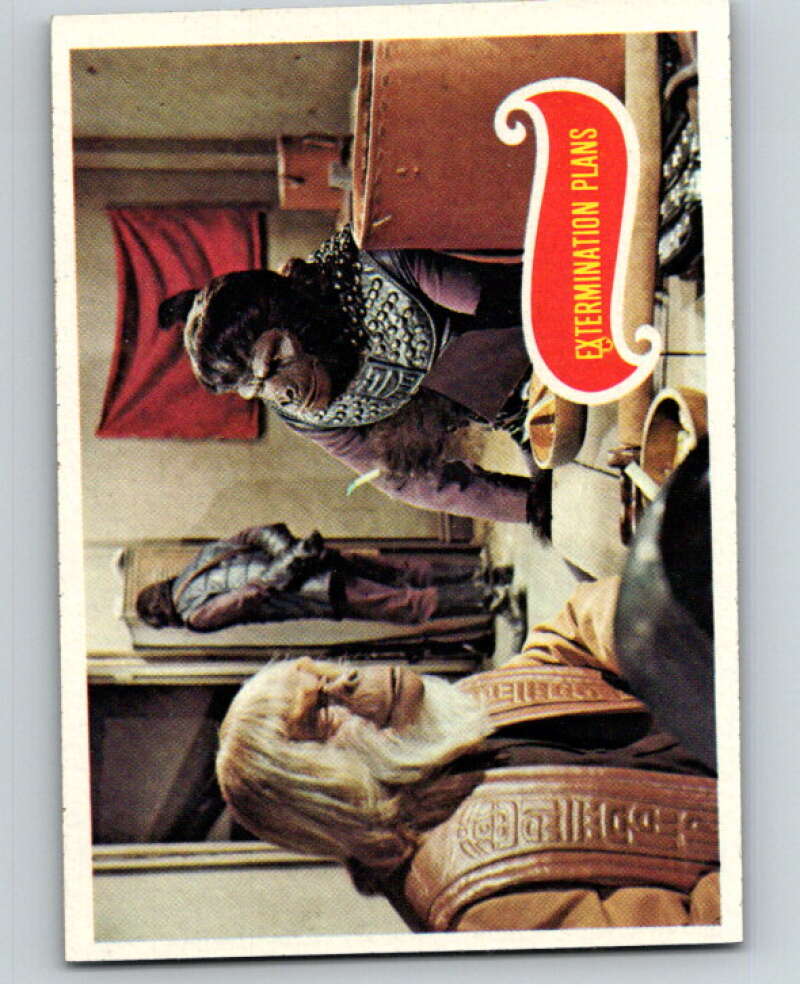 1967 Topps Planet of the Apes #14 Extermination Plans V78648 Image 1