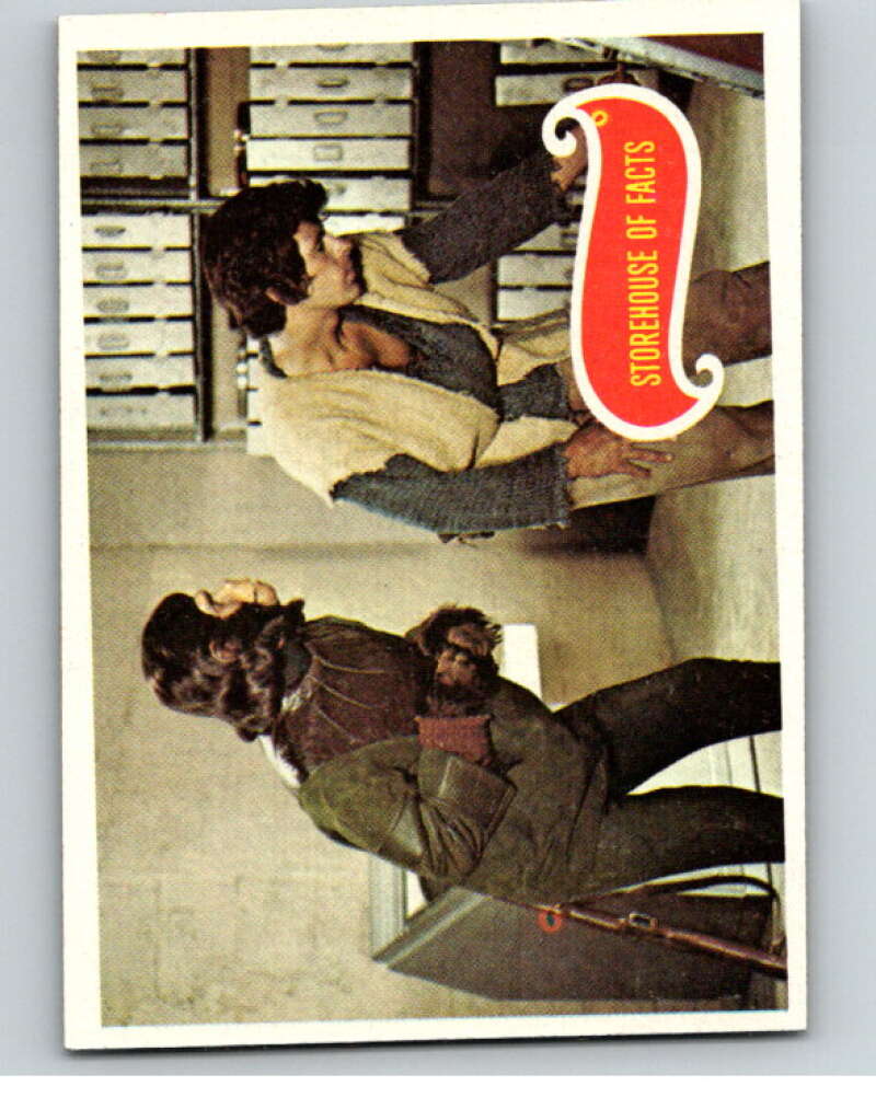 1967 Topps Planet of the Apes #25 Storehouse Facts V78659 Image 1