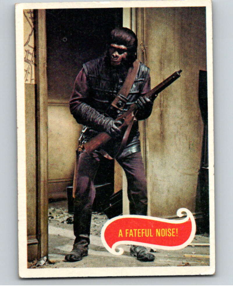 1967 Topps Planet of the Apes #33 Fateful Noise V78665 Image 1
