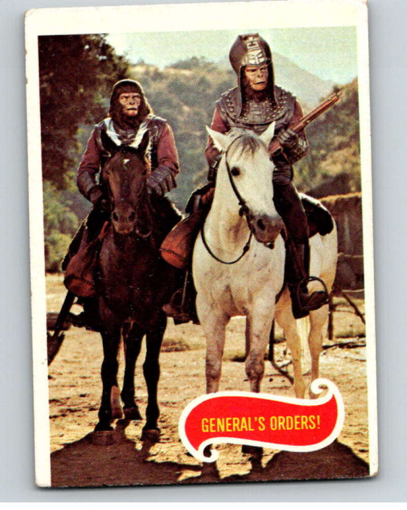 1967 Topps Planet of the Apes #41 Generals Orders V78673 Image 1