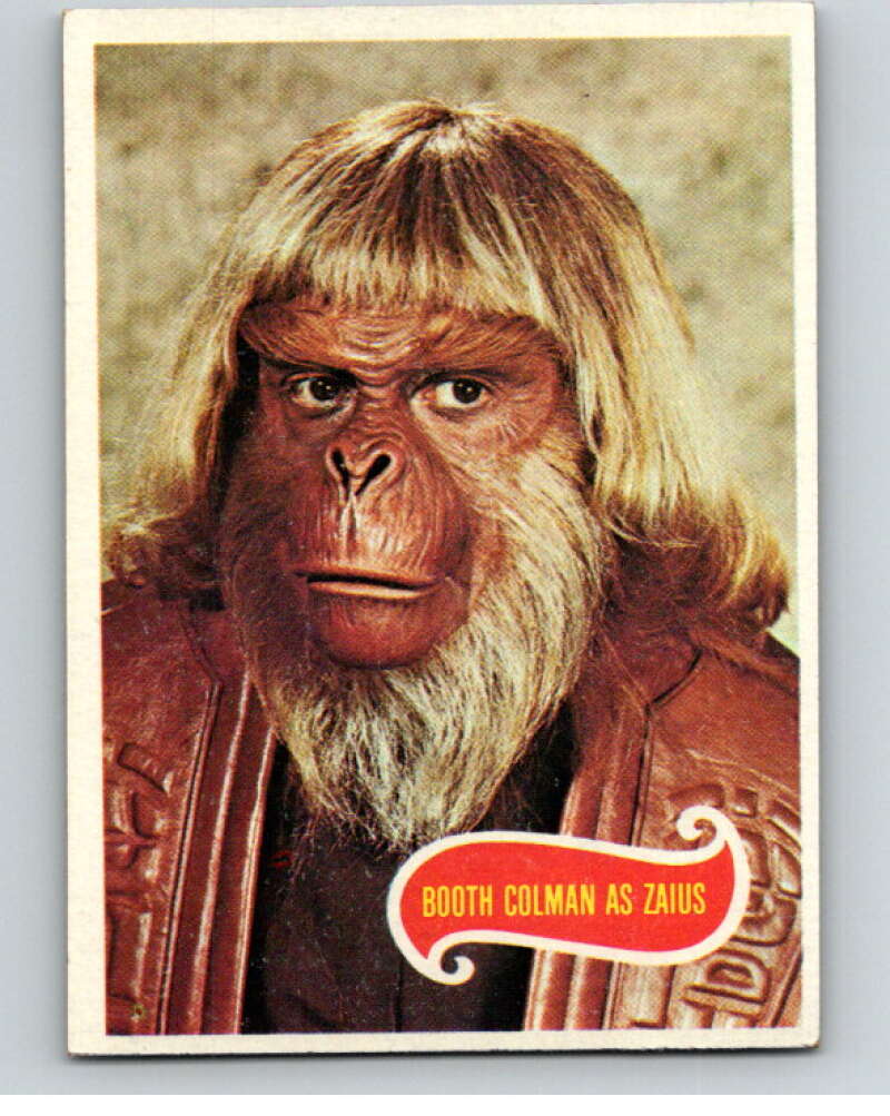 1967 Topps Planet of the Apes #58 Booth Colman Zaius V78695 Image 1
