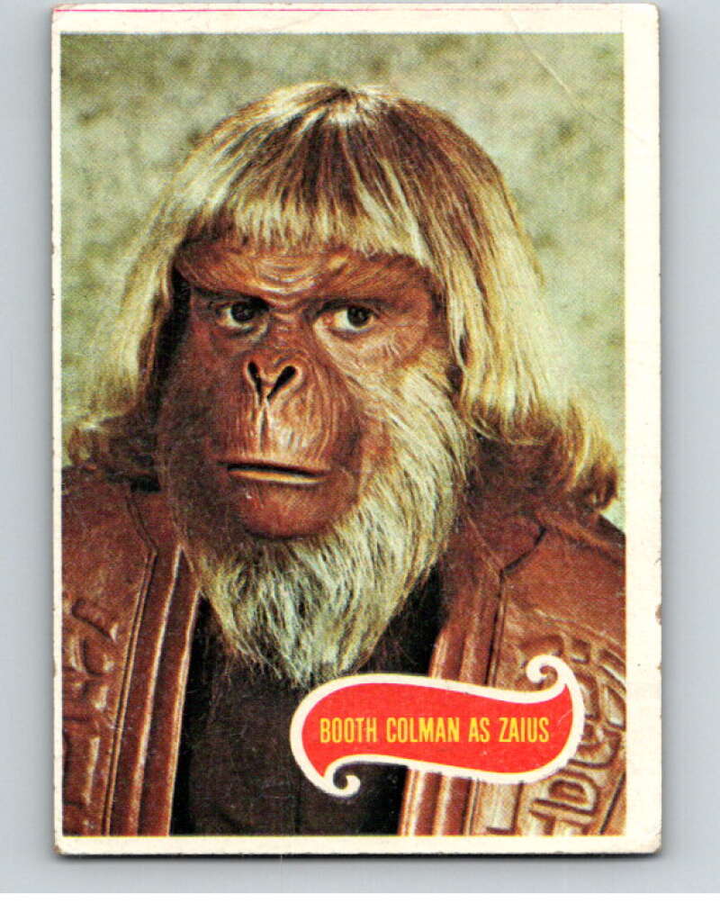1967 Topps Planet of the Apes #58 Booth Colman Zaius V78696 Image 1