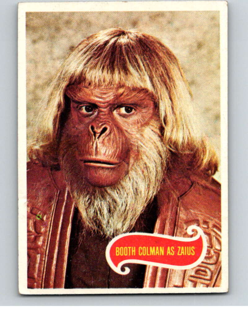 1967 Topps Planet of the Apes #58 Booth Colman Zaius V78697 Image 1