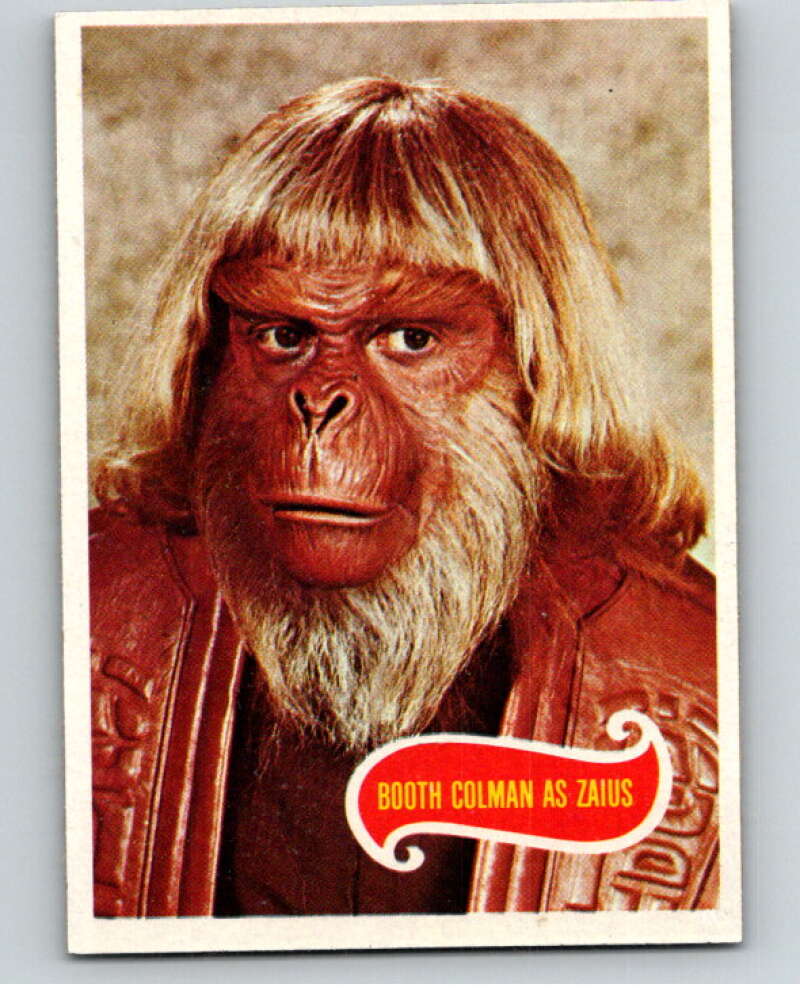 1967 Topps Planet of the Apes #58 Booth Colman Zaius V78698 Image 1